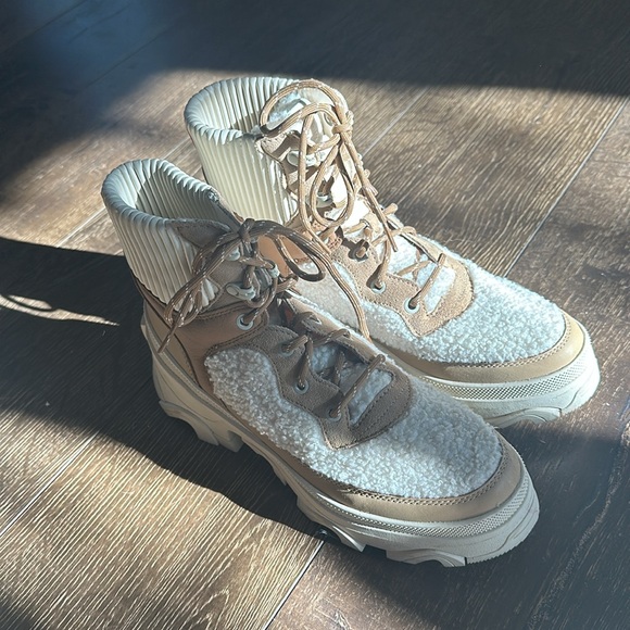 Sorel Brex Waterproof leather & Faux Shearling Boot - Picture 2 of 5